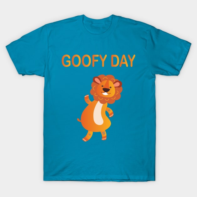 Goofy Day T-Shirt by JevLavigne